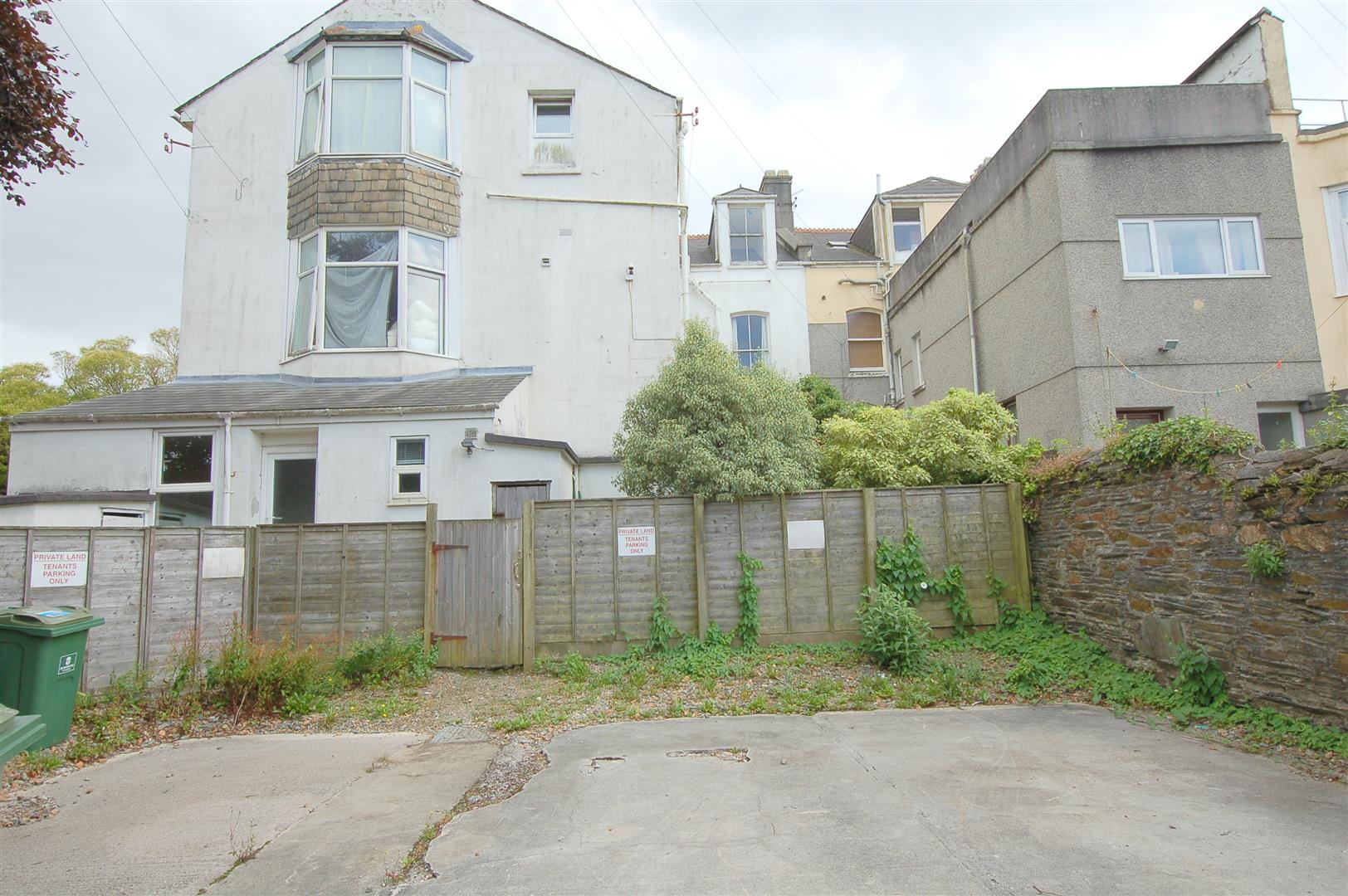 Rear Courtyard & Parking